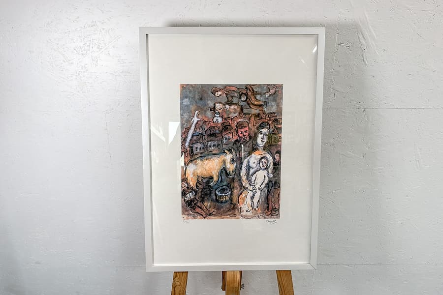 Lithographie nach Marc Chagall, limitierte Auflage
